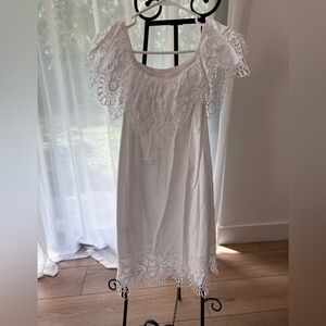 Merona Classic White XS dress